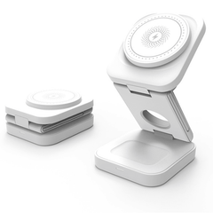 3 IN 1 FOLDABLE WIRELESS CHARGER - Blondies Flips Gear and Clothing