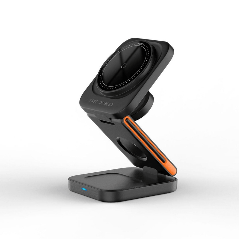 3 - in - 1 Folding Wireless Charger - Blondies Flips Gear and Clothing