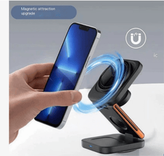 3 - in - 1 Folding Wireless Charger - Blondies Flips Gear and Clothing