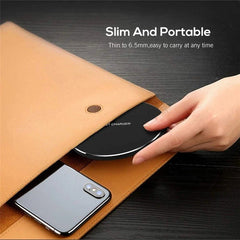 60W Wireless Charger Pad for iPhone & Samsung Phones - Blondies Flips Gear and Clothing