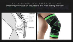 Compression Knee Brace for Sports and Fitness - Blondies Flips Gear and Clothing