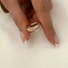 Elegant Adjustable Sparkle Ring - Blondies Flips Gear and Clothing