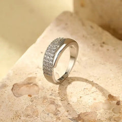 Elegant Adjustable Sparkle Ring - Blondies Flips Gear and Clothing