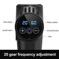 Home fitness muscle relaxer electric massage gun - Blondies Flips Gear and Clothing