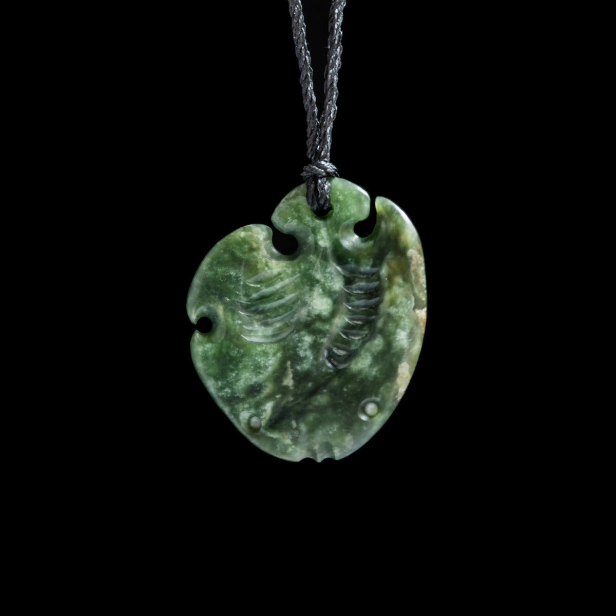Jade Fish style Pendant by Nick Balme - Blondies Flips Gear and Clothing