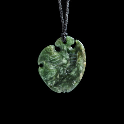 Jade Fish style Pendant by Nick Balme - Blondies Flips Gear and Clothing