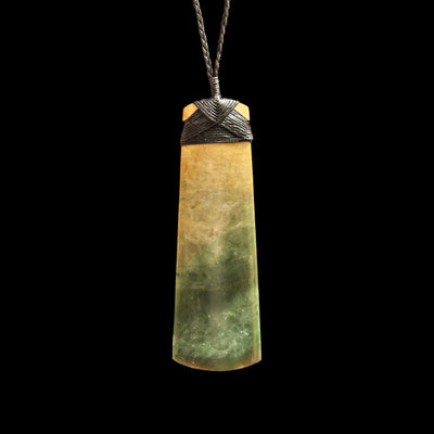 Large Jade Hei Toki handcrafted Pendant by Raegan Bregman - Blondies Flips Gear and Clothing