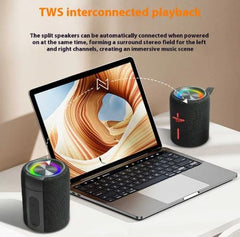 Magnetic Split Bluetooth Subwoofer Speaker – High - Fidelity Portable Audio - Blondies Flips Gear and Clothing