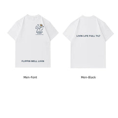Mens and womens Blondies Flips quality cotton T Shirts. - Blondies Flips Gear and Clothing