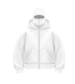 Men's Hooded Zip - Up Baseball Jacket - Blondies Flips Gear and Clothing