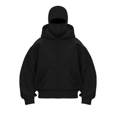 Men's Hooded Zip - Up Baseball Jacket - Blondies Flips Gear and Clothing