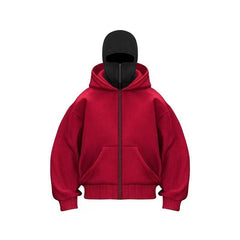 Men's Hooded Zip - Up Baseball Jacket - Blondies Flips Gear and Clothing