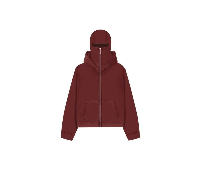 Men's Hooded Zip - Up Baseball Jacket - Blondies Flips Gear and Clothing