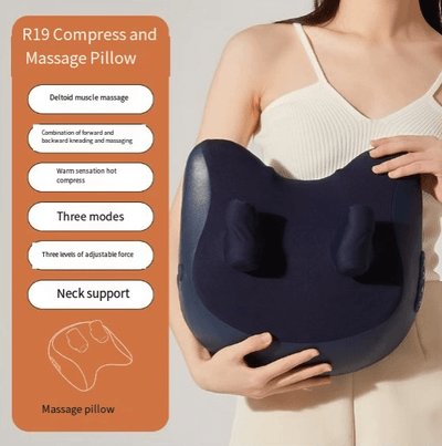 Neck & Shoulder Massage Pillow - Blondies Flips Gear and Clothing