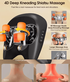 Neck & Shoulder Massage Pillow - Blondies Flips Gear and Clothing