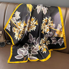 New Dopamine - print Silk Scarf For Women - Blondies Flips Gear and Clothing