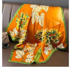 New Dopamine - print Silk Scarf For Women - Blondies Flips Gear and Clothing