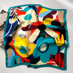 New Dopamine - print Silk Scarf For Women - Blondies Flips Gear and Clothing
