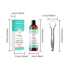 Oral Care For Teeth Whitening, Refreshing, And Refreshing Mouthwash - Blondies Flips Gear and Clothing