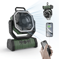 Outdoor Household Power Bank LED Light Camping Fan - Blondies Flips Gear and Clothing