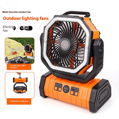 Outdoor Household Power Bank LED Light Camping Fan - Blondies Flips Gear and Clothing