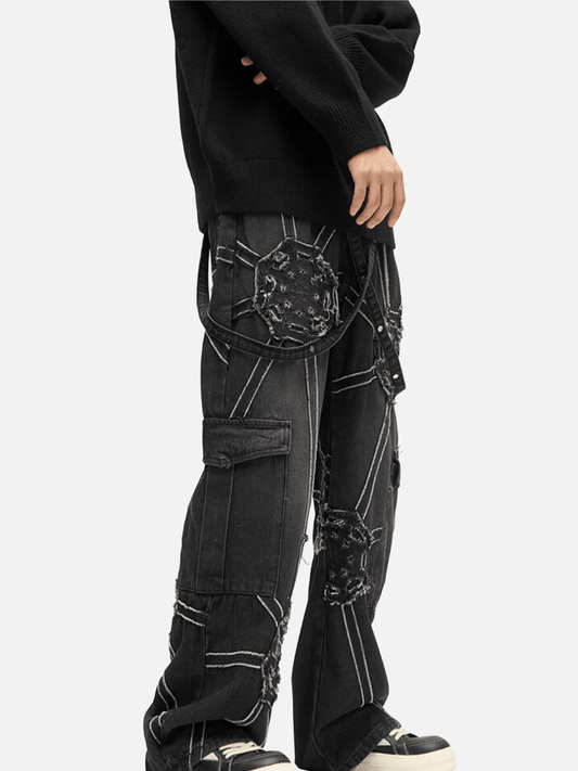 Spider Denim Pants - Blondies Flips Gear and Clothing