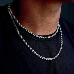 Twisted Rope Figaro Necklaces - Blondies Flips Gear and Clothing