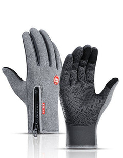 Winter Gloves Touch Screen Riding E Bike Waterproof Sports Gloves With Fleece - Blondies Flips Gear and Clothing
