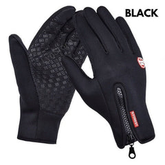 Winter Gloves Touch Screen Riding E Bike Waterproof Sports Gloves With Fleece - Blondies Flips Gear and Clothing