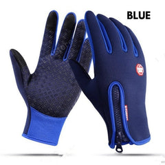 Winter Gloves Touch Screen Riding E Bike Waterproof Sports Gloves With Fleece - Blondies Flips Gear and Clothing