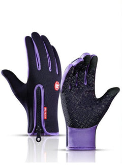 Winter Gloves Touch Screen Riding E Bike Waterproof Sports Gloves With Fleece - Blondies Flips Gear and Clothing