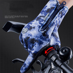 Winter Gloves Touch Screen Riding E Bike Waterproof Sports Gloves With Fleece - Blondies Flips Gear and Clothing
