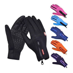 Winter Gloves Touch Screen Riding E Bike Waterproof Sports Gloves With Fleece - Blondies Flips Gear and Clothing